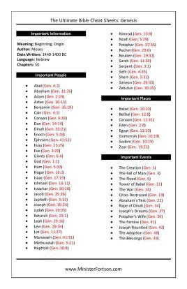 the genesis order cheat|genesis order cheat sheet.